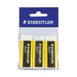 Staedler Noris Less Dust Eraser- 3pcs