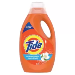Tide Tide Morning Fresh Laundry Detergent Liquid Automatic Power Gel- 1.8 Liter