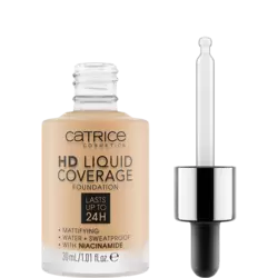 Catrice HD Liquid Coverage Foundation With Mattifying Finish 30ml- 036 Hazelnut Beige