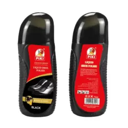 Piki Colour Shine Liquid Shoe Polish Black For Instant Shine- 75ml