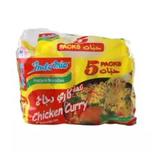 Indomie Instant Noodles Chicken Curry Flavour Noodles- 5X75gms