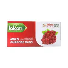 Falcon Multi-Purpose Bags Oxo Biodegradable Plastic Bags 20X30 cm size- 200pcs