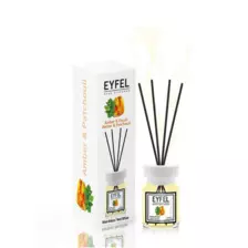 Eyfel Reed Diffuser Amber & Patchouli Perfume Aroma Home Fragrance- 120ml