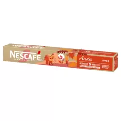 Nescafe Farmers Origis Andes Lungo Coffee Capsule With Roasted & Ground Coffee Beans Intensity 5- 10pcs