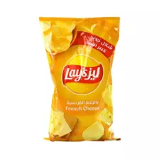 Lays French Cheese Potato Chips, Bursting with Flavour Chips, Pack of 170 gm