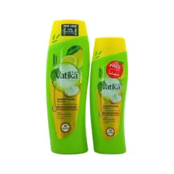 Vatika Dandruff Guard Shampoo With Lemon And Yogurt, Removes Dandruff From First Wash- 400ml+200ml