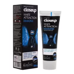 Closeup White Attraction Diamond Toothpaste With Blue Light Technology- 100gms