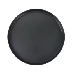 Home Maker Round Carbon Steel Non-Stick Round Deep Pizza Pan- 39cm Diameter
