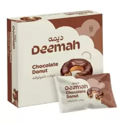 Deemah Chocolate Donut Cake- 12X40gms