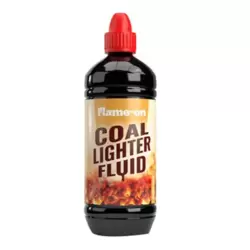 Flame On Premium Charcoal And Fire Lighter Fluid For Outdoor Fire And Barbeque- 500ml