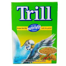 Trill Multivitamin Nutrivit Supplement Budgie Seed Mix 500g for Healthy, Happy Life for Birds