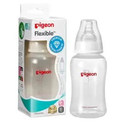 Pigeon Flexible Small Polypropylene Bottle With Unique Streamline Shape- 150ml