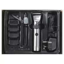 Geepas Rechargeable Hair Clipper with on/off Switch- Black