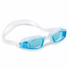 Intex Blue Aqua Flow Sport Goggles Soft Thermoplastic Rubber Eyecup for Comfortable Fit
