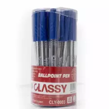 25 pcs of Classy Ball Point Pen Of Assorted Colour for Smooth Handwriting - Black/Red/Blue