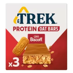 Trek Protein Oats Bars In Lotus Biscoff Flavor- 3X50gms