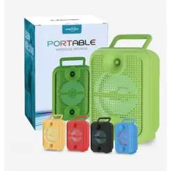 Greatnice GTS 1881 Rechargeable Wireless Portable Bluetooth Speaker With Lightening Effects