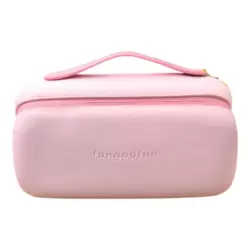 Fungoofun Fashion Portable Travel and Cosmetic Makeup Bag- Pink