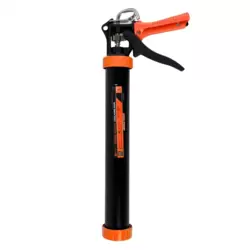 Kovar General Purpose Eco Manual Caulking Gun With Dented Rod- Black and Orange