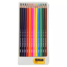 Basic +1 Triangle Shape Colour Pencils- 12pcs
