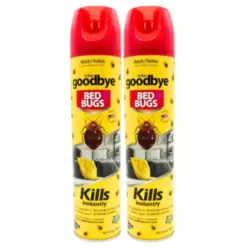 Habro Goodbye Bed Bugs Killer Spray Kills Instantly- 2X400ml