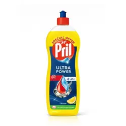 Pril Ultra Power Dishwashing Liquid With Lemon Power- 1.5Ltr