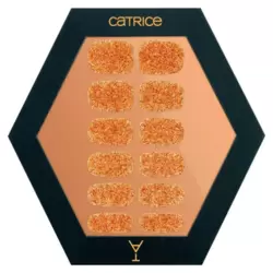 Catrice About Tonight Self Adhesive Glitter Nail Foil 24pcs Golden- C02 Celebrate Good Times