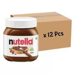 Nutella Ferrero Spread With Hazelnut And Cocoa- 12pcs of 350gm Bulk Pack
