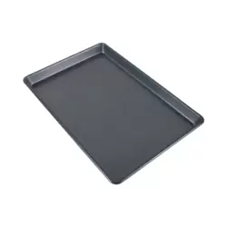 Home Maker Carbon Steel Non Stick Medium Baking Pan With Flat Bottom- 39X26cm