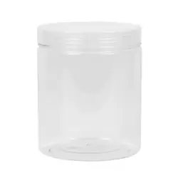 Kovar Airtight Round Plastic Storage Container Set Transparent With Leak Proof Lid- 4X910ml