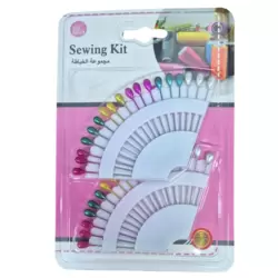 Colourful Craft Needles Ball Shaped Pin Heads for Tailoring Dress Making And Hijab Scarf- 36pcs