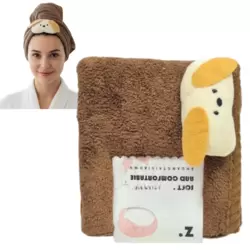 Elastic Pony Hair Tying Round Cotton Hair Band For Women 30pcs- White