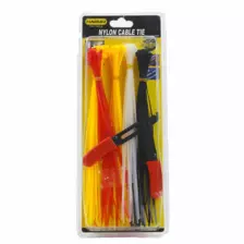 Haoyli Nylon Cable Tie Set with Cutter, Pack of 5 Set Cable Tie