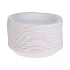 Ecno Pack Disposable 12 inch Foam Plate- 15pcs