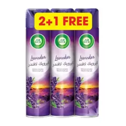 Air Wick Air Freshener Aerosol lavender 300ml, 2+1 free