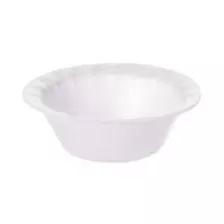 Ecno Pack Disposable Round Foam Bowls- 12 Oz Size- 25pcs