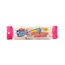 Erko Mallow Plus Twist Mallow Gummy Filled Strawberry Candy- 180 gm