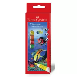 Faber Castell Water Colors Tube Multi-Color- 12pcs