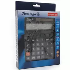 Flamingo Big Scientific Calculator For Offices And Schools With Tax Function - Black