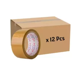 Day to Day Bulk Masking Brown Bopp Tape 50 Yards- 12pcs