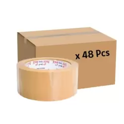 Day to Day Bulk Masking Brown Bopp Tape 100 Yards- 48pcs