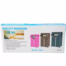 Quality Wardrobe Fabric Clothing Storage - Green