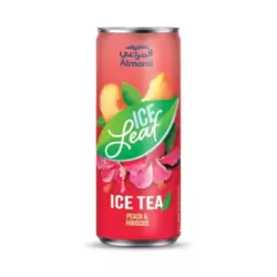 Almarai Ice Leaf Ice Tea With Peach And Hibiscus- 240ml