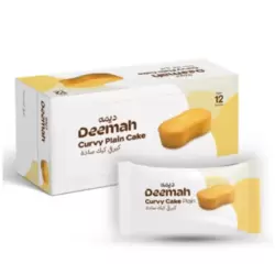 Deemah Curvy Plain Soft Cake- 12X32gms