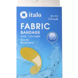 Italo Fabric Bandage Sterile Breathable Bandage- 40pcs