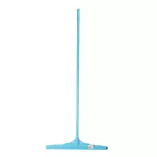 Strong Floor Wiper Long Handle Rubber Squeegee for Cleaning- Blue Color