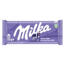 Milka Alpine Milk Flavored Chocolate- 98gms
