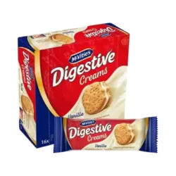McVities Digestive Creams vanilla Cream Filled Wheat Biscuit- 12X40gms