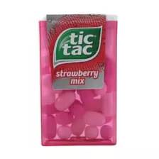 Tic Tac Mint, Strawberry Pack- 18g