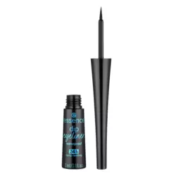 Essence Dip Eyeliner Waterproof 24H Long Lasting For Deep Black Finish 3ml- Black